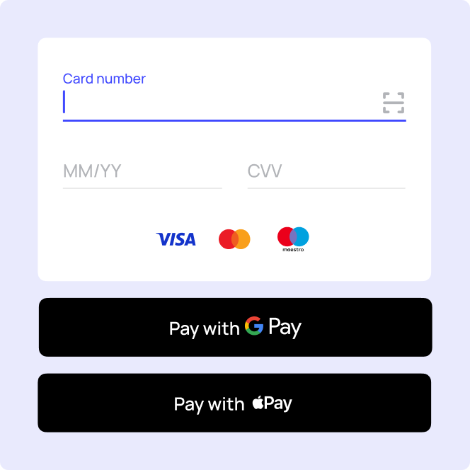 Adaptive payment forms for your clients' convenience